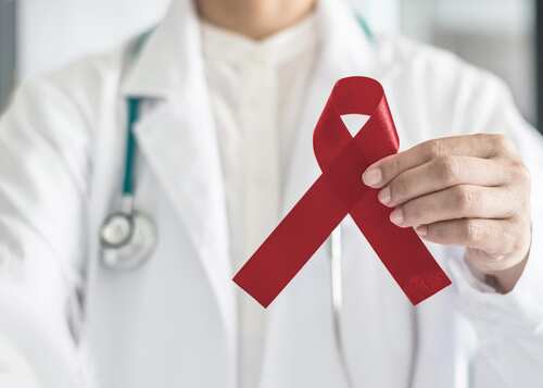Breast cancer ribbon